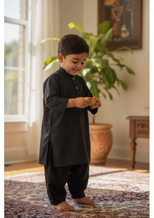 Kids Black Suit
