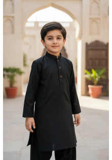 KIDS BLACK SUIT