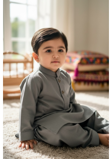 Kids Dark Grey Suit