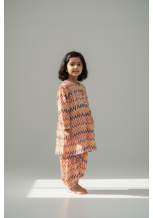 Kids zigzag print 