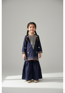 Kids Gharar Navy Blue