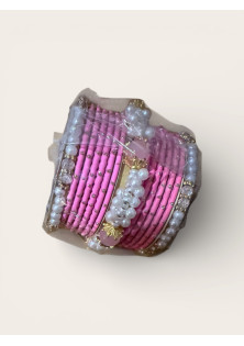 Pink Bangles Set