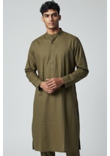 Olive Green Kurta