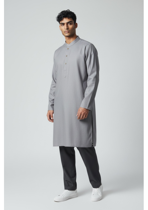 Grey Kurta
