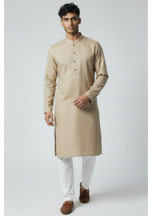 Beige Kurta
