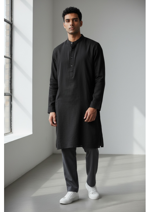 Black Kurta