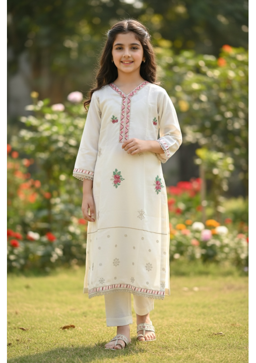 Embroidered dress