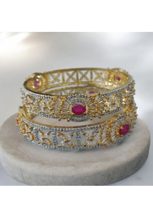 Dark Pink Bangles
