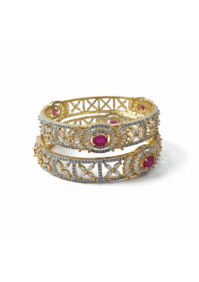 Dark Pink Bangles